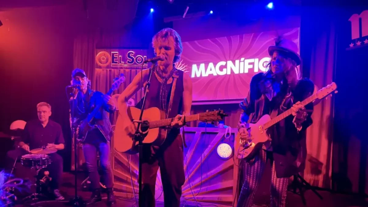 El menorquí Aitor Castells, al ‘Magnífic on Tour’ a Madrid. - RAFA ARIÑO