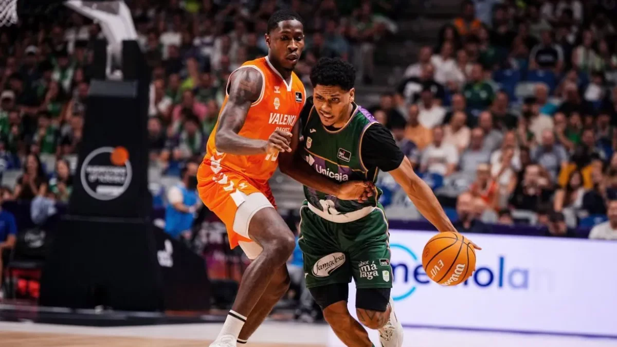 Xavier Castañeda, durant la semifinal de la Supercopa. - ACB PHOTO/MARIANO POZO