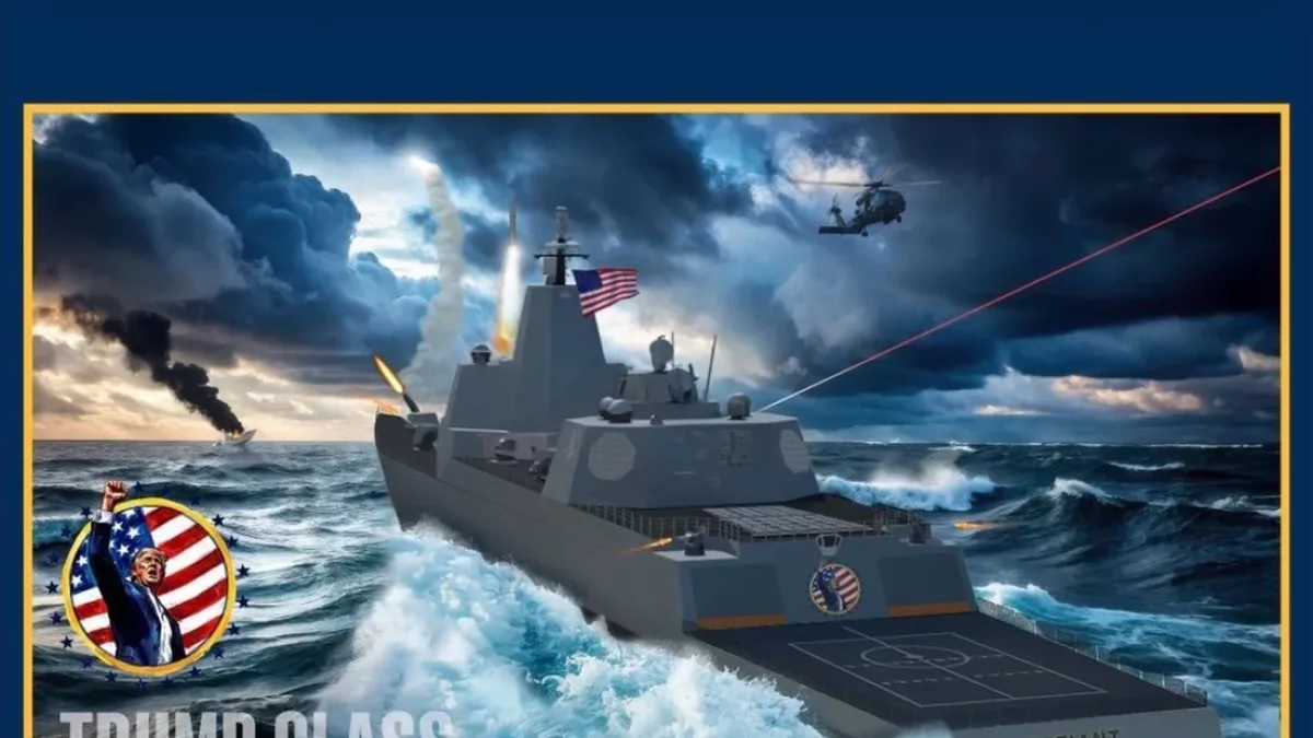 Imatge de la Casa Blanca dels vaixells Trump Class. - CASA BLANCA