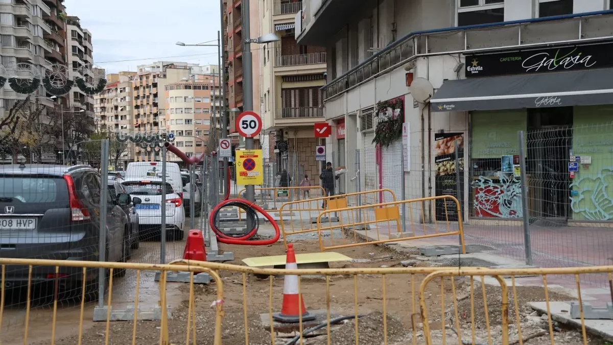 L’únic punt que queda per acabar de la reforma de Rovira Roure. - AMADO FORROLLA