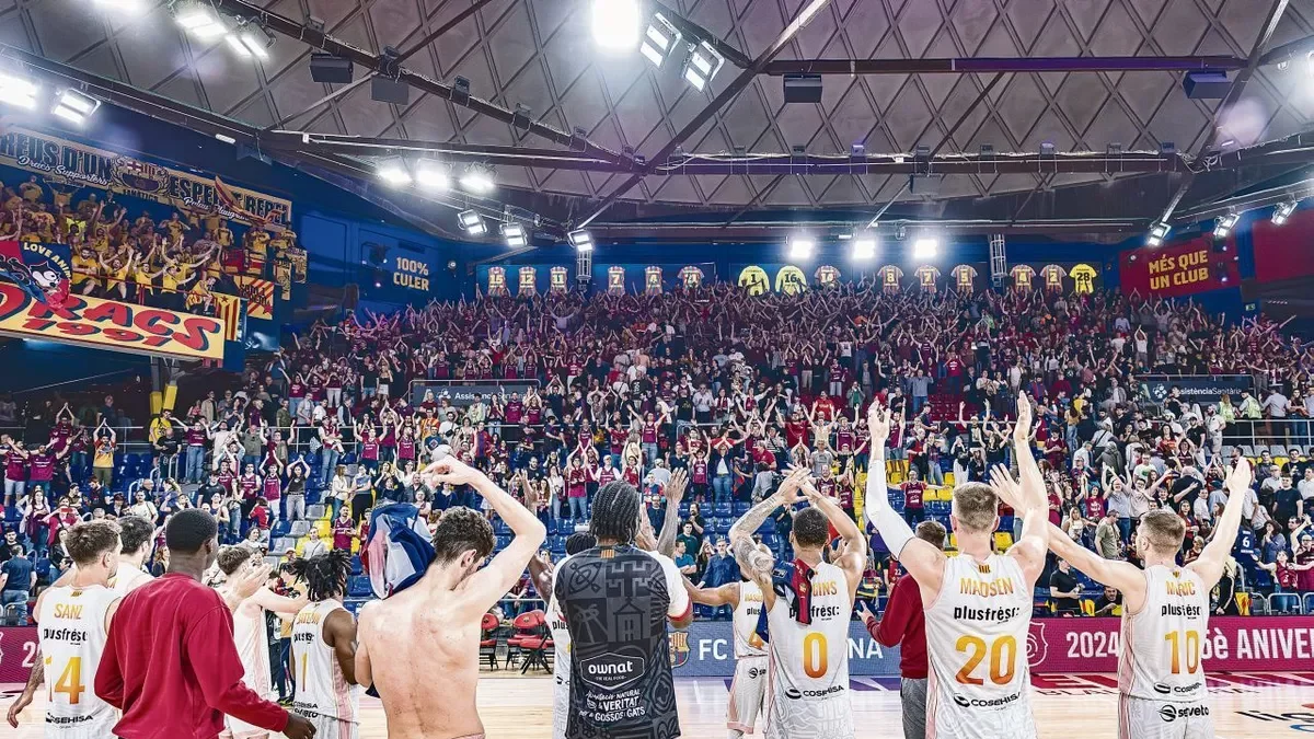 El equipo femenino del Hoquei Alpicat festejó su retorno a la máxima categoría, su segundo ascenso en tres años. - ACB PHOTO