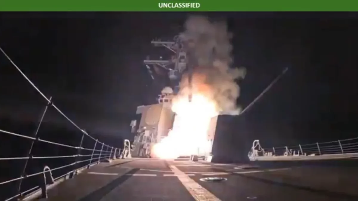 Imatge dels atacs contra Estat Islàmic. - DEPARTMENT OF WAR