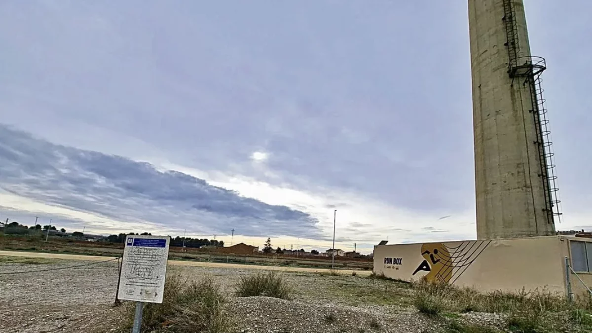 El recinte acull actualment una pista de terra per als entrenaments. - E.FARNELL