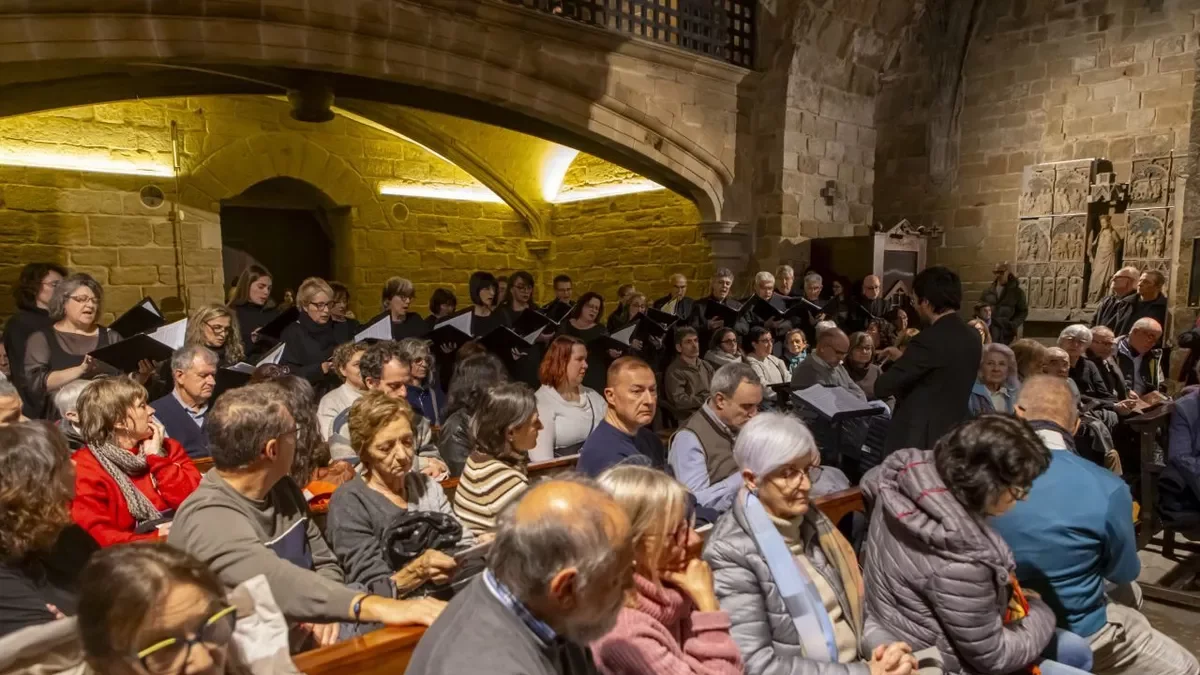 El Cor de Cambra de l’Auditori, dirigido por Marcel Ortega. - JORDI ECHEVARRIA