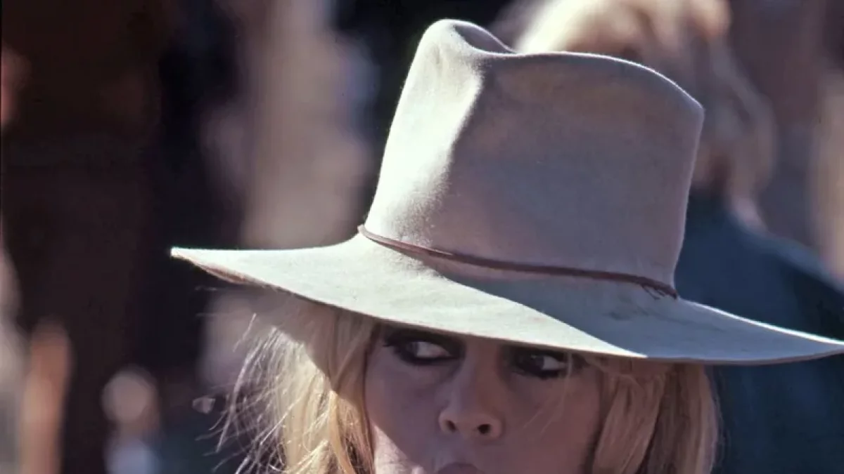 Brigitte Bardot, durant un rodatge a Almeria. - EUROPA PRESS
