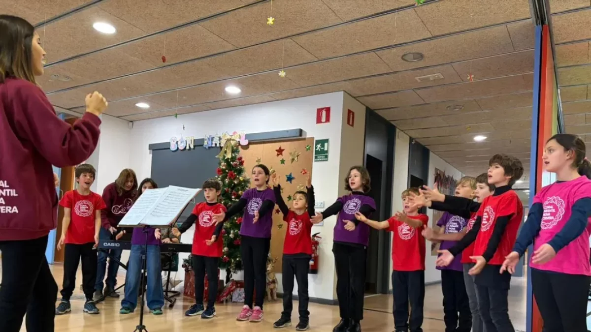 Actividades navideñas de la Coral Infantil Nova Cervera - CORAL INFANTIL NOVA CERVERA
