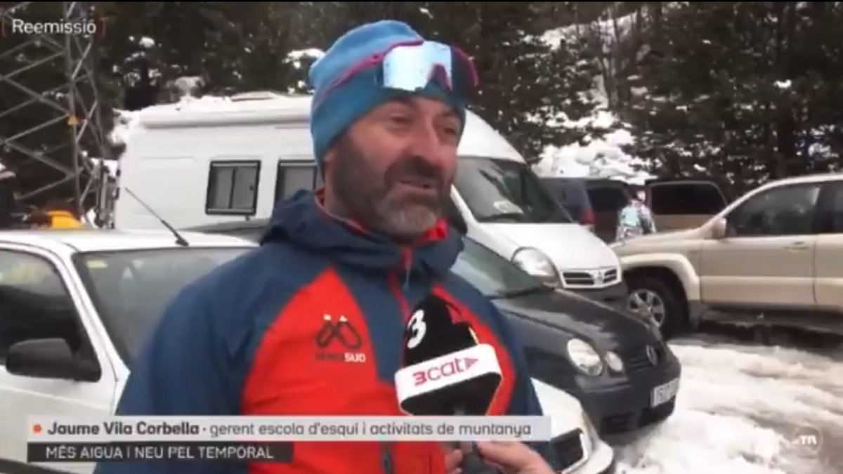 El tall de TV3 de l’any: “La gent vol tocar la neu i, a vegades, toquen els collons.”