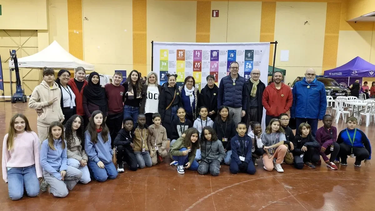 Uno de los actos de celebración del día de la Infancia. - A.MOLLERUSSA