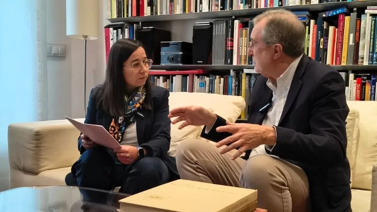 Freixanet entrevistó a Ezquiaga. - ERC LLEIDA