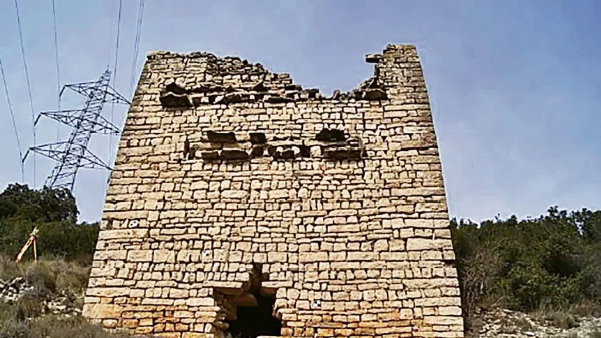 El edificio histórico se encuentra en estado de ruina.