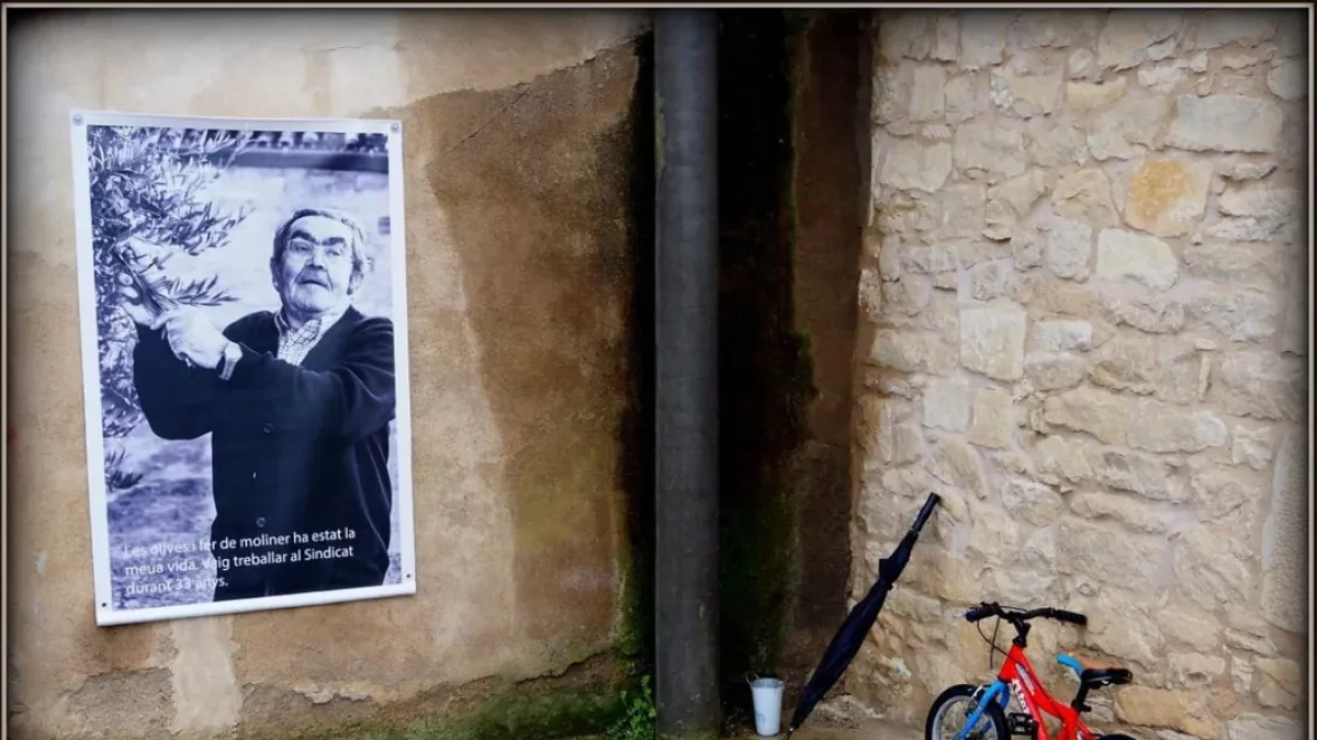 Una de les fotos que mostra els records d’un veí. - M.G.