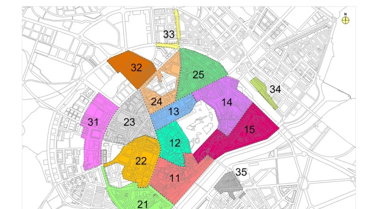 Actualització del mapa de residents de la zona blava amb 15 àrees - AJUNTAMENT DE LLEIDA