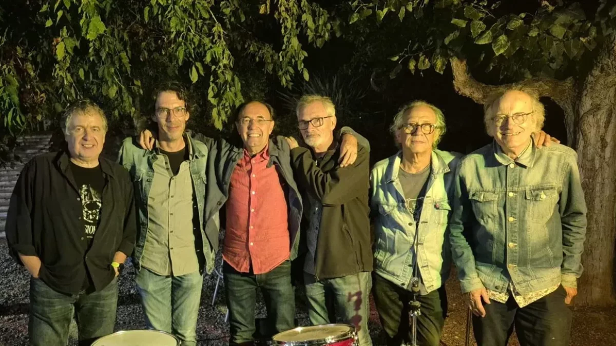 La banda lleidatana Not Dark Yet, centrada en l’obra de Bob Dylan, el setembre passat. - HERMÍNIA SIRVENT