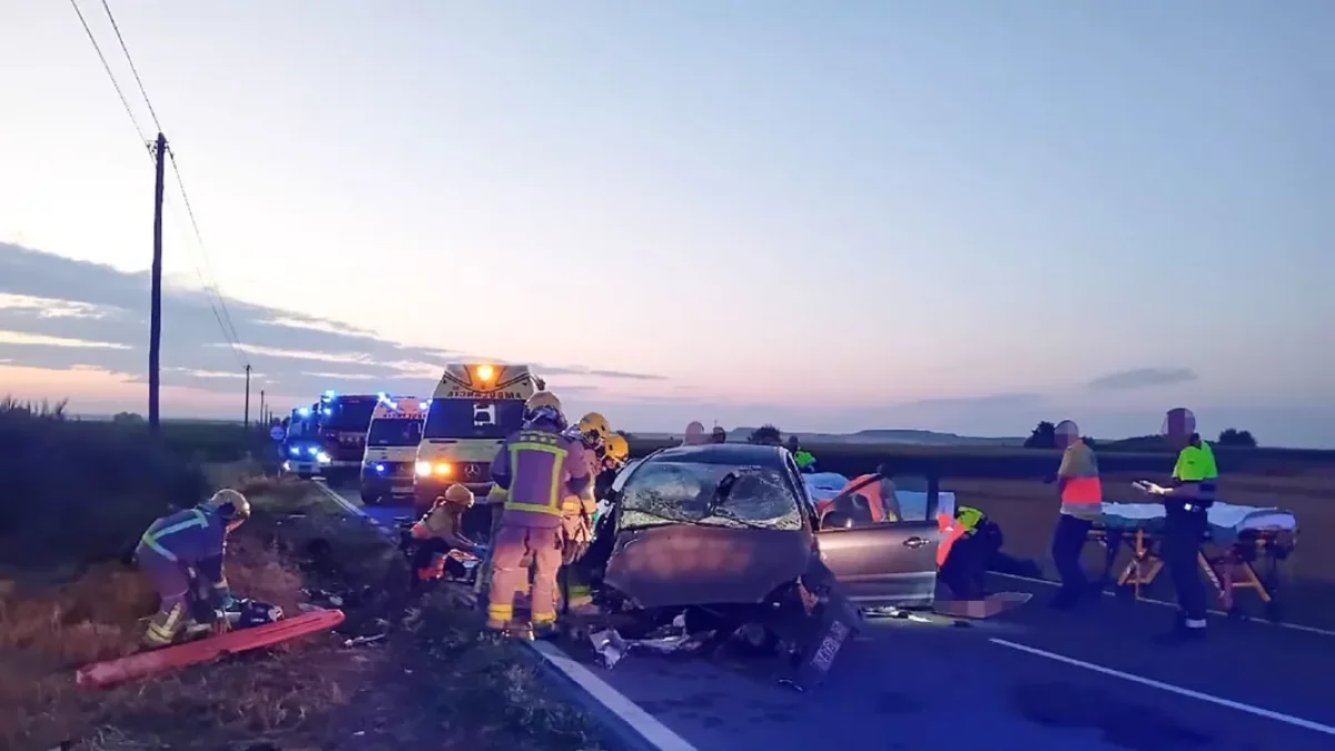 La conductora que va causar un sinistre a Albesa al juliol va ser imputada per homicidi imprudent. - SEGRE