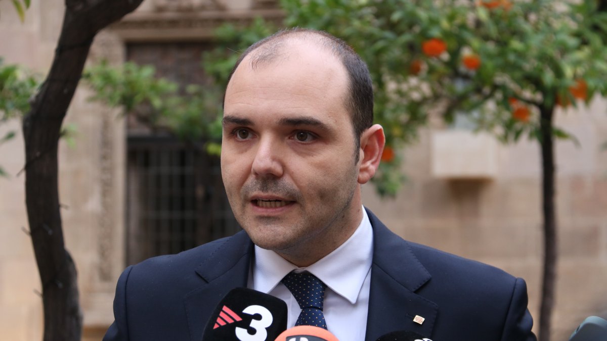 El conseller de Presidència, Albert Dalmau.