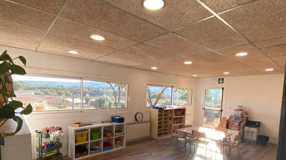 Una de las aulas de la ‘llar d’infants’. - A. R.