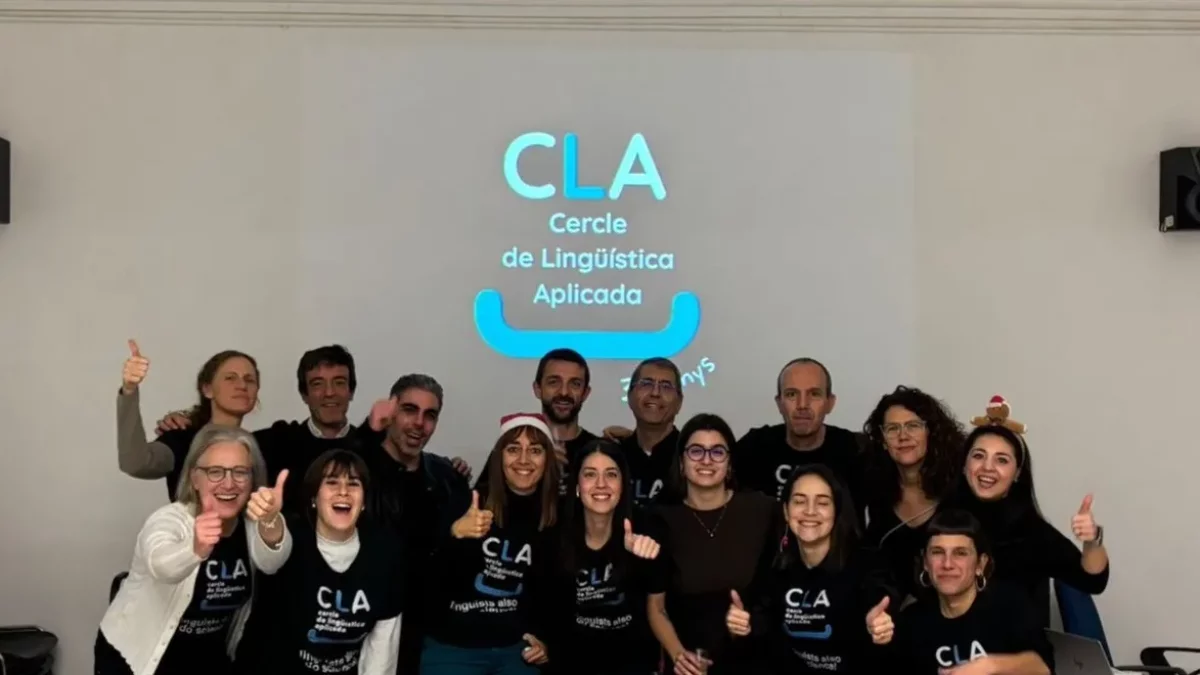 El grup d’investigació, celebrant el seu trentè aniversari. - CLA