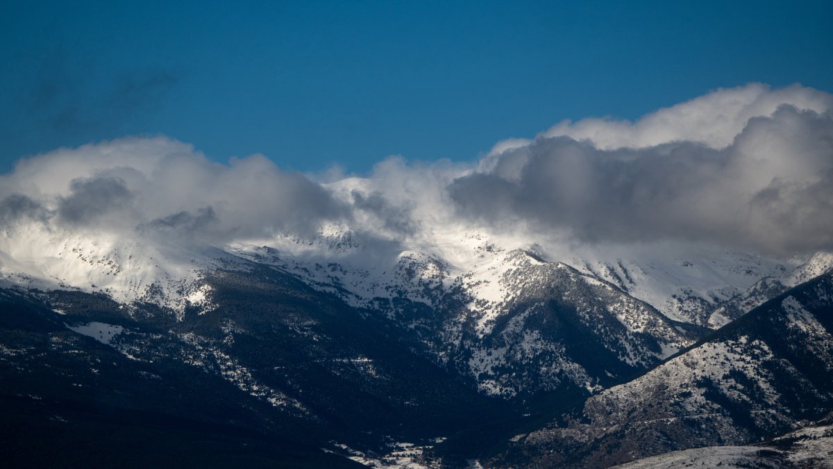 Port de muntanya La Collada de Toses durant el temporal de neu en Girona, a 28 de desembre de 2025, en Girona, Catalunya.