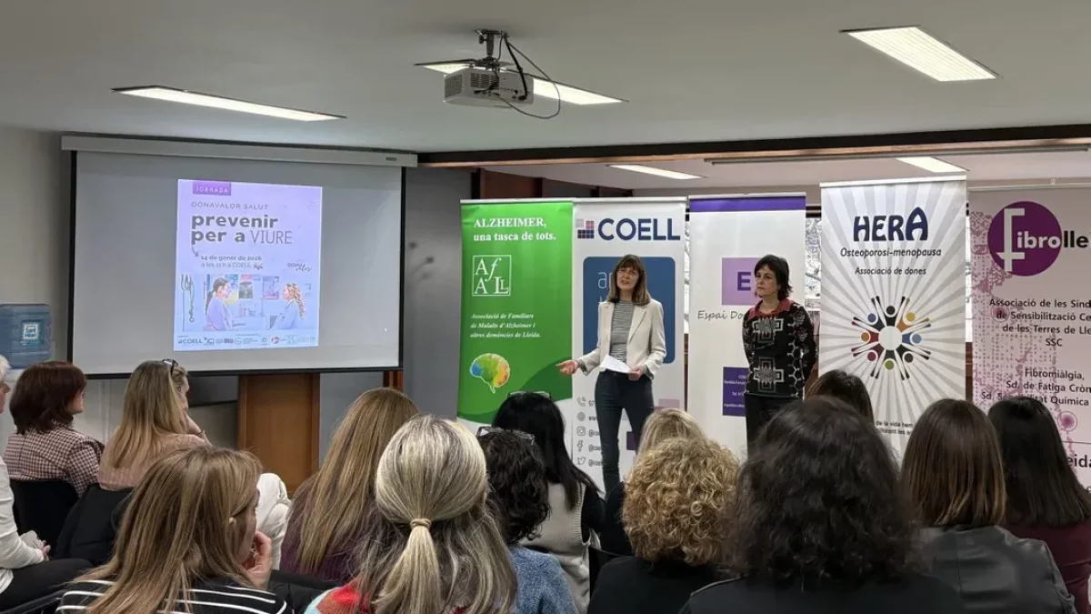 Un moment de la jornada celebrada a la seu de Coell. - COELL