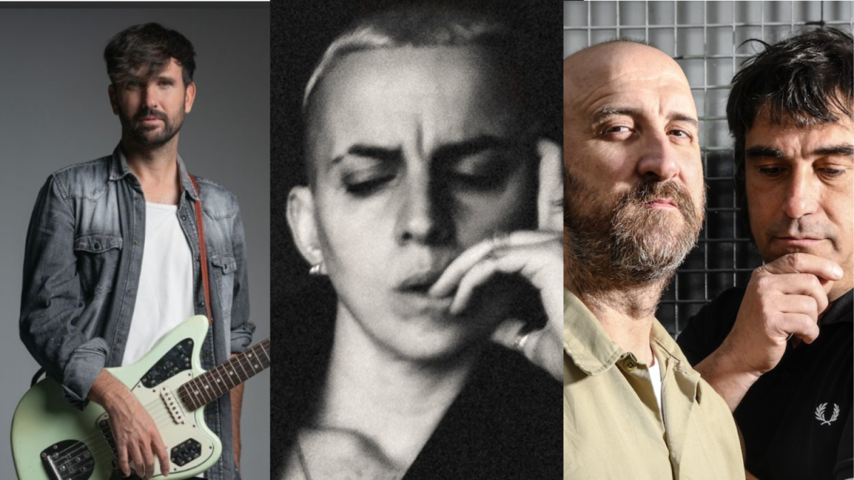 D'esquerra a dreta: David Otero, Clara Peya i Cafè d'Alger.