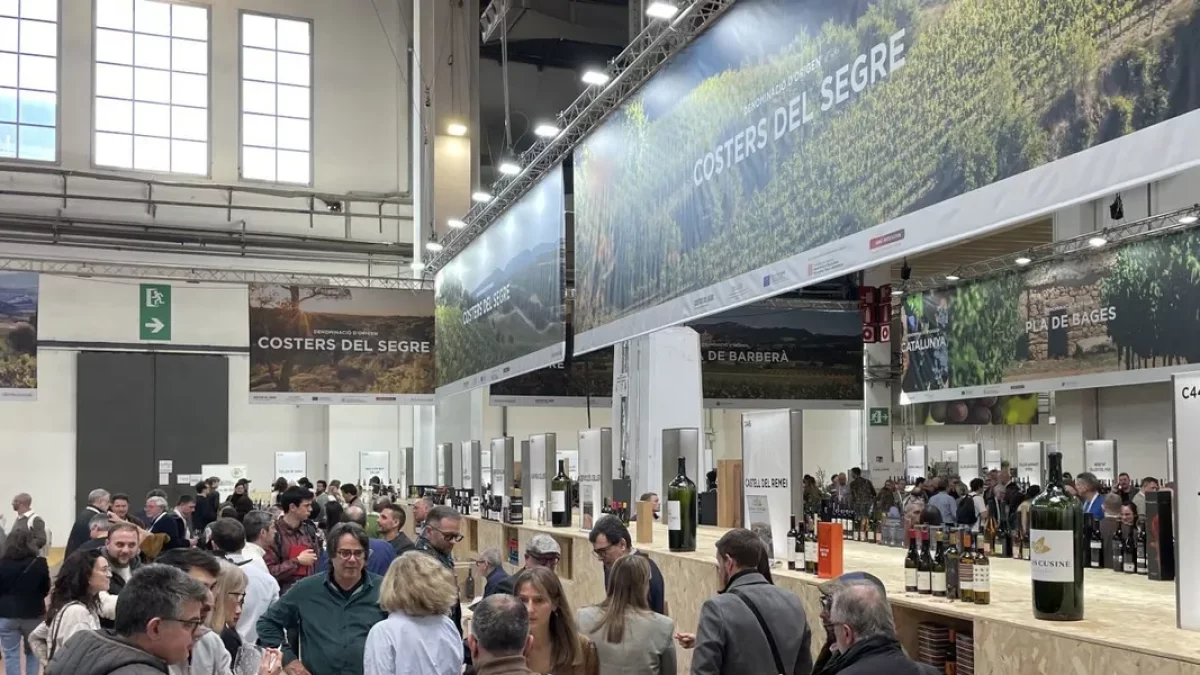 Imatge d’arxiu de la DO Costers del Segre a la BWW del 2025. - RAFA GIMENA