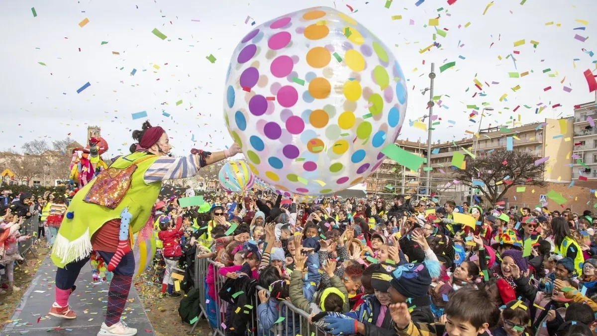 Imagen del Carnaval Infantil de Tàrrega el año pasado. - LAIA PEDRÓS
