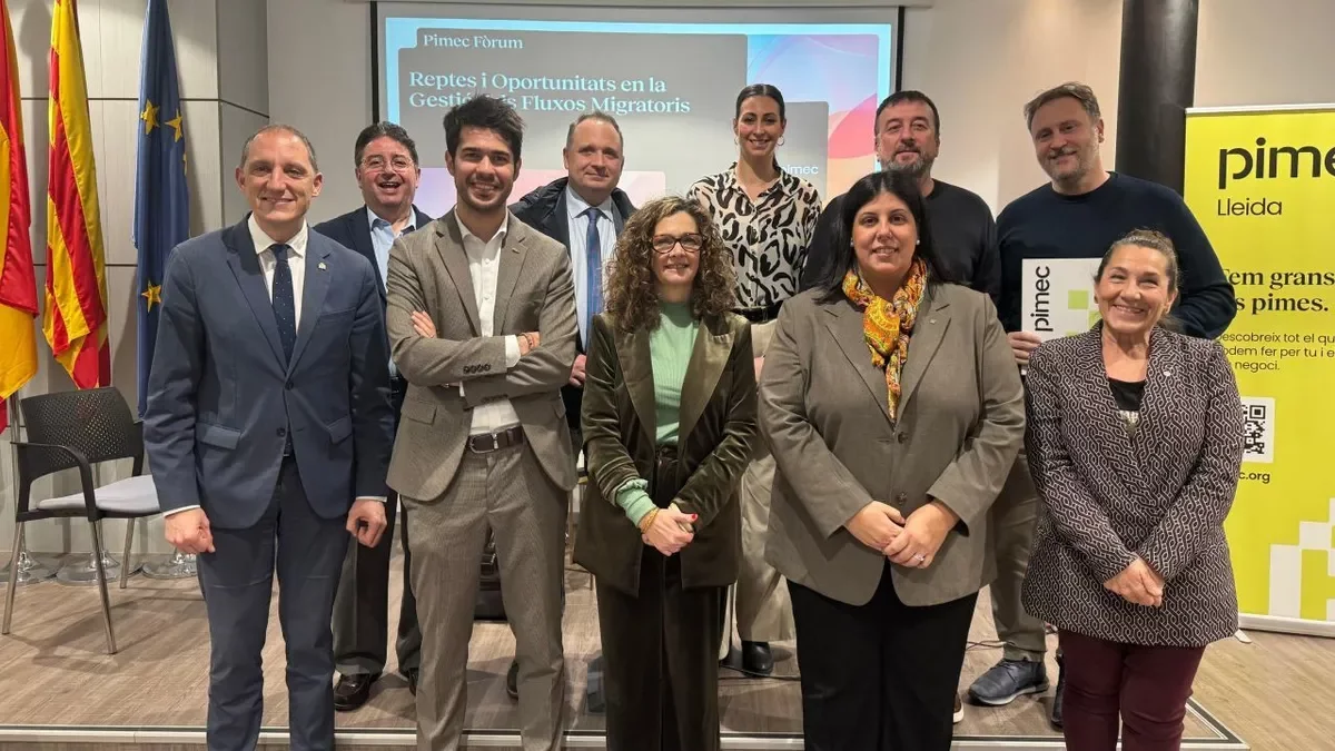 En el debate de ayer participaron instituciones, empresas y sindicatos. - PIMEC