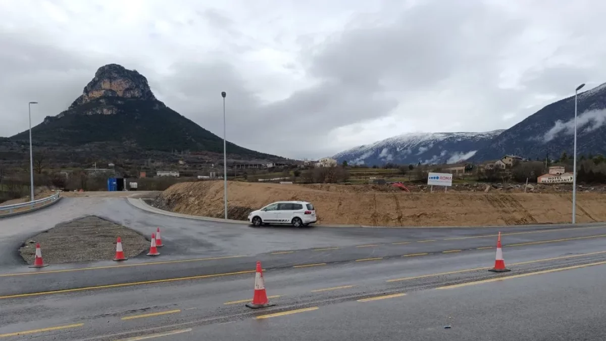 Las obras de los accesos encaran la recta final. - C.SANS