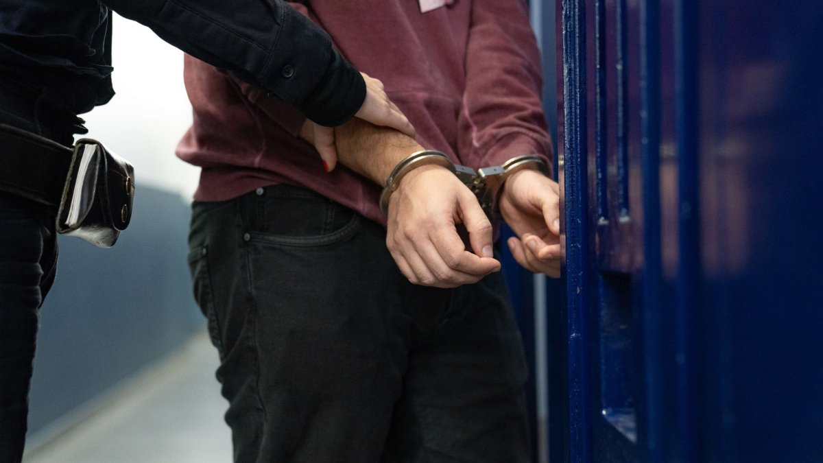 imatge d'arxiu d'una detenció dels Mossos d'Esquadra.