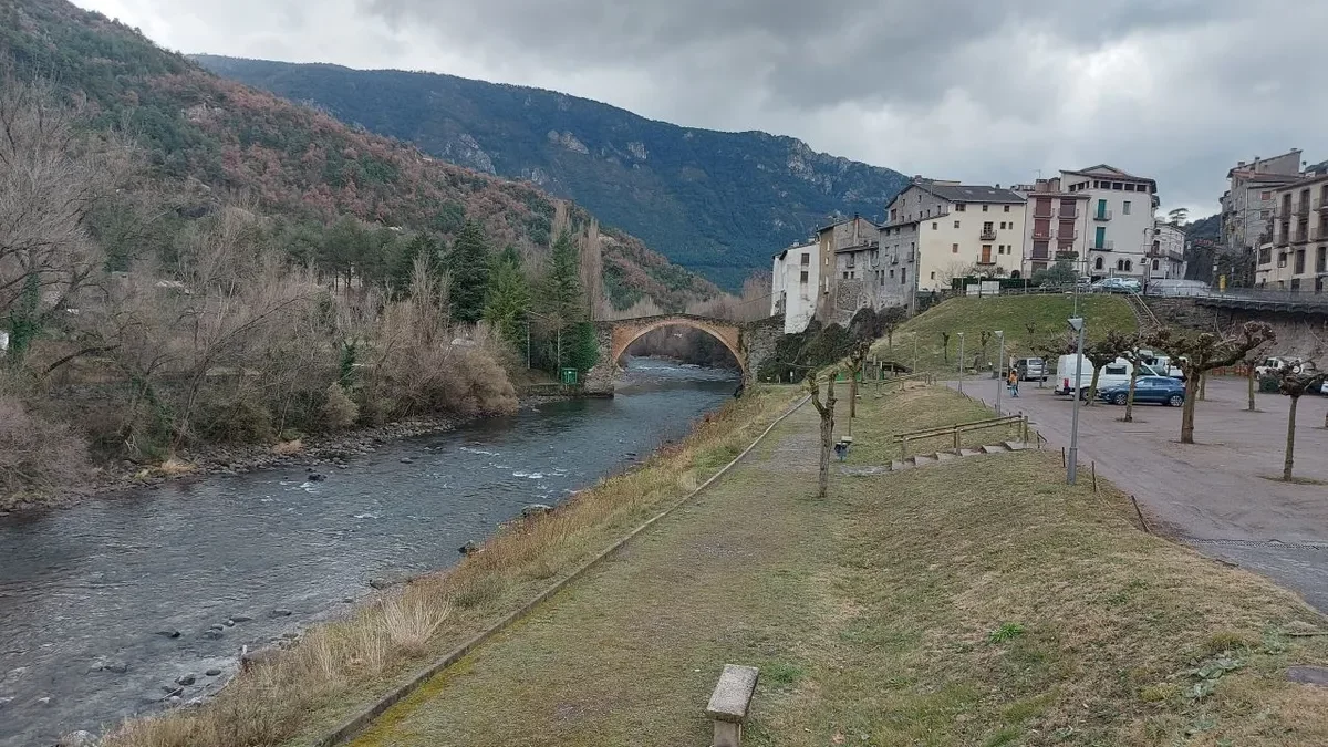 El Noguera Pallaresa, a su paso por el municipio de Baix Pallars. - SEO BIRDLIFE