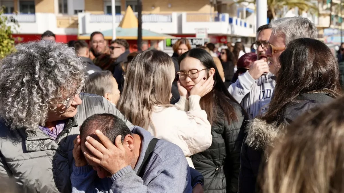 Punta Umbría, trencada de dolor després de perdre almenys sis dels seus veïns en l’accident. - EUROPA PRESS