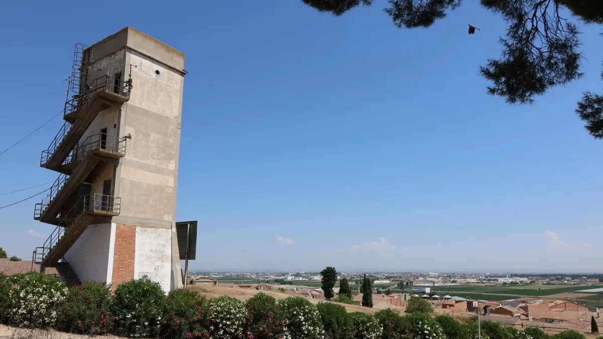 L’edifici que acollirà el mirador. - J.GÓMEZ