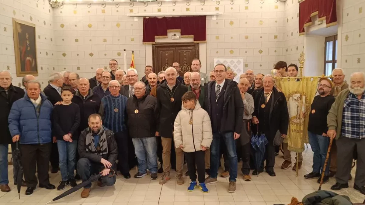 La Germandat de Sant Sebastià de la Seu va celebrar ahir la seua assemblea general dins dels actes en honor al sant. - AJUNTAMENT DEL PONT DE SUERT