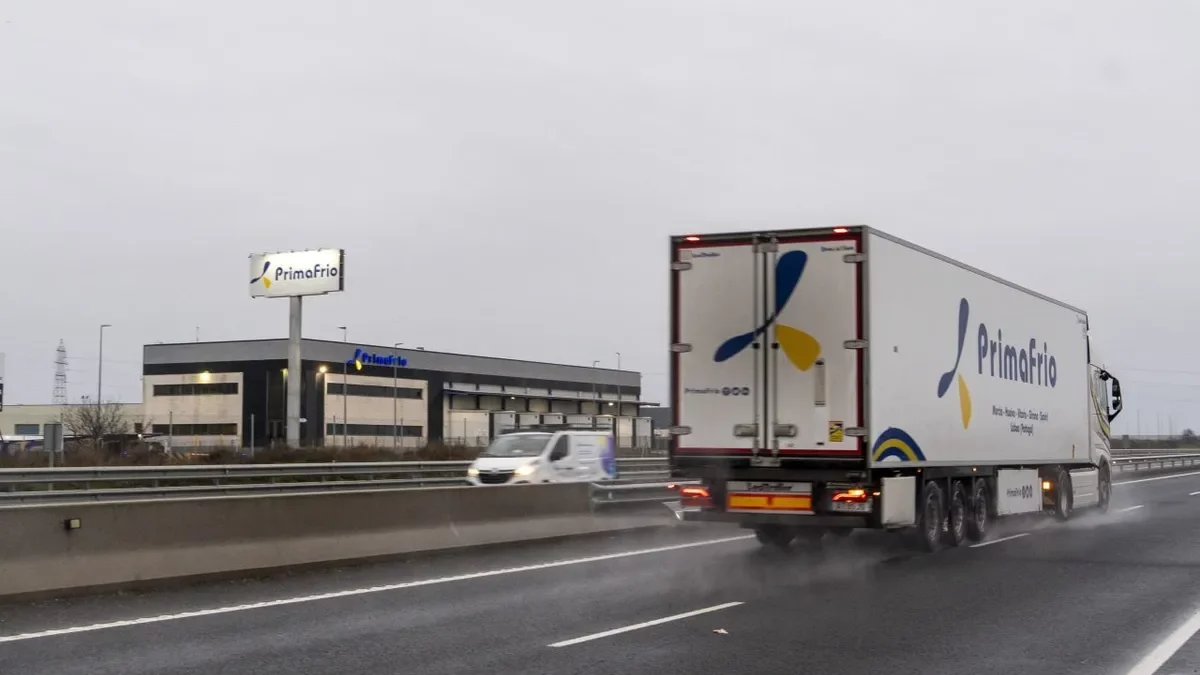 El nou centre de Primafrío a Vilanova de la Barca vist des de la carretera C-13. - PAU PASCUAL