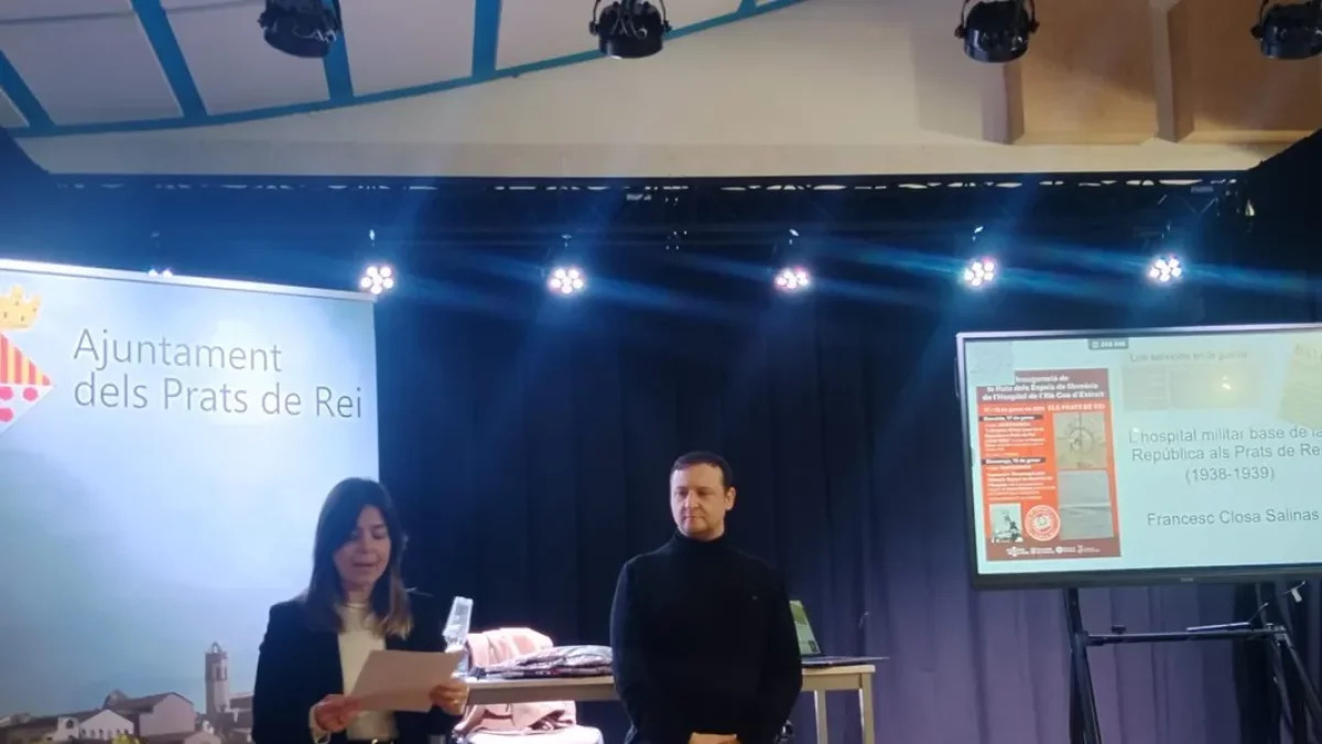 L’historiador lleidatà Francesc Closa, als Prats de Rei.