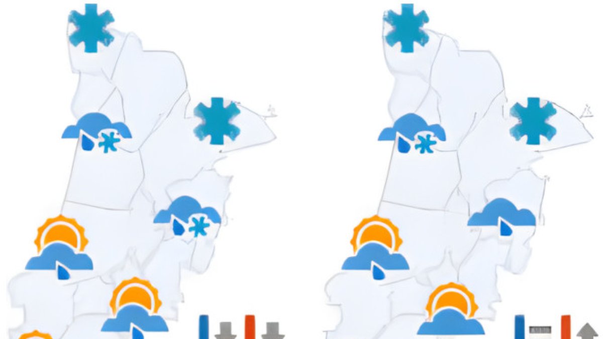 El temps d'aquest cap de setmana a la demarcació de Lleida.