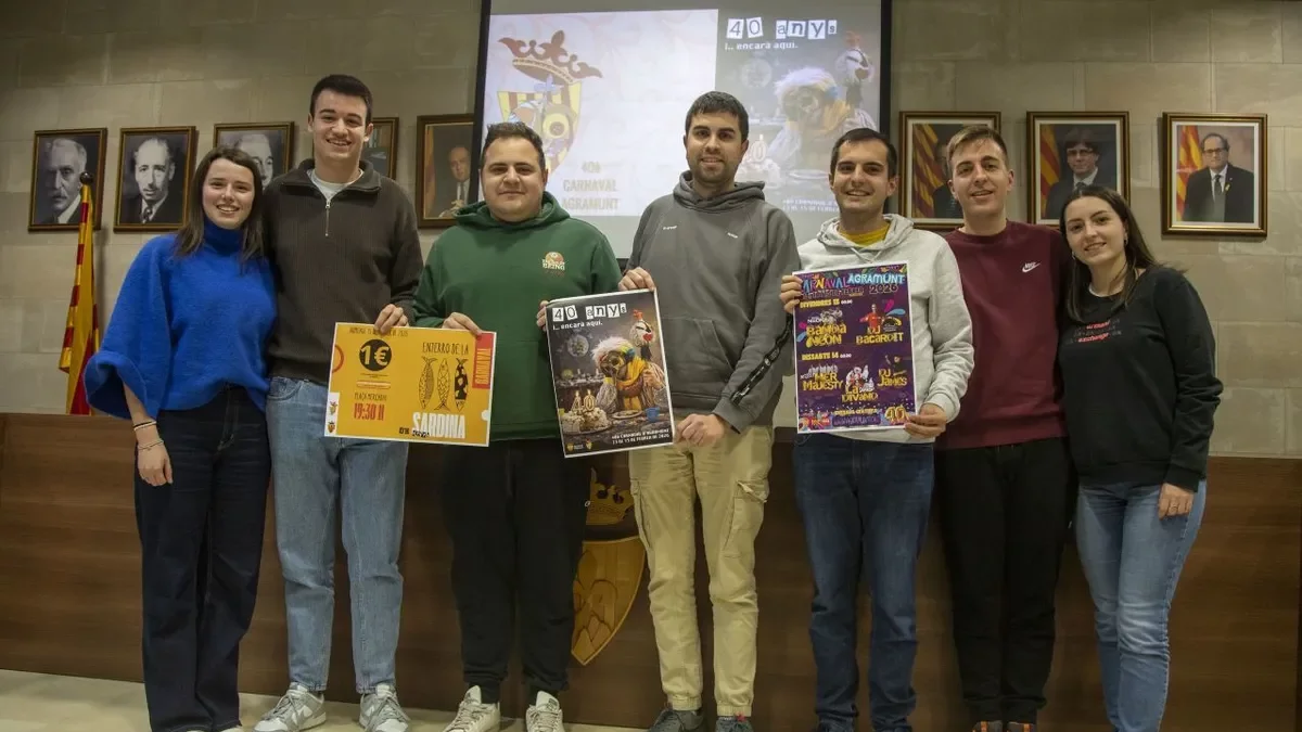 El Carnaval d’Agramunt se celebrarà del 13 al 15 de febrer. - LAIA PEDRÓS