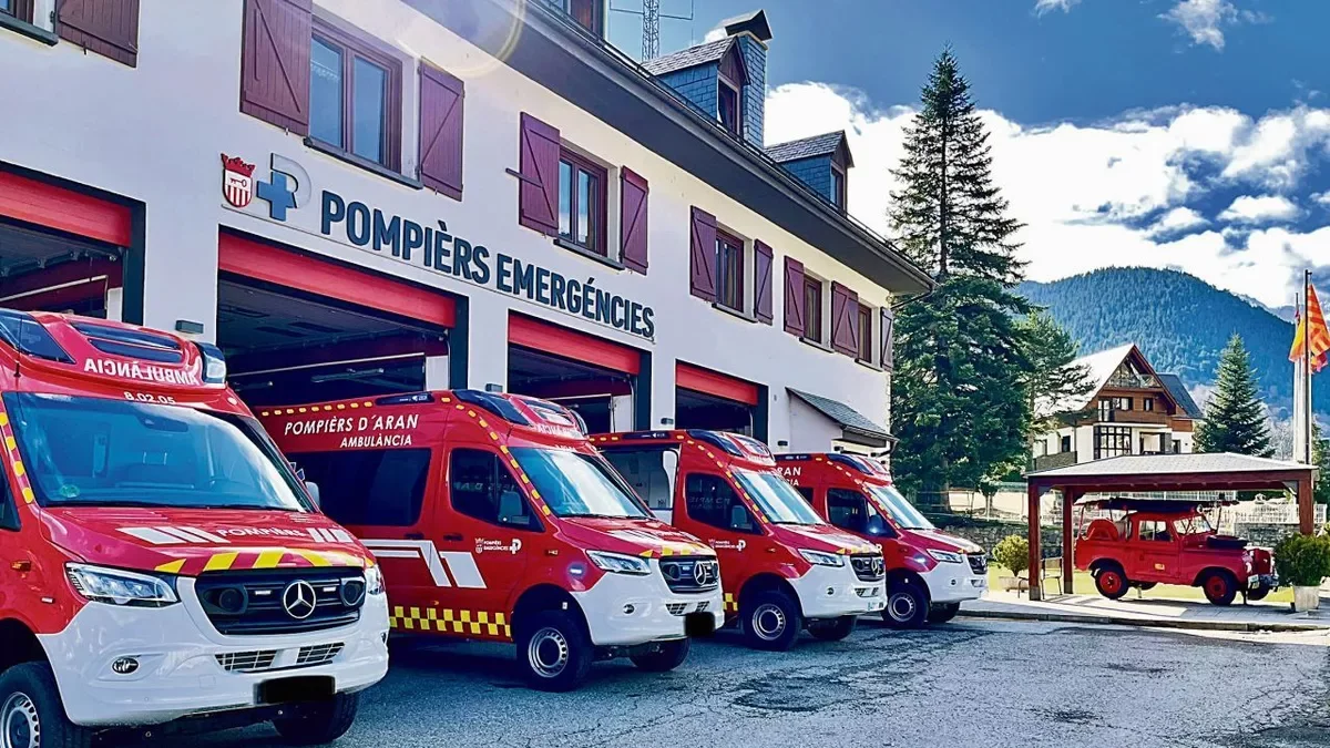 Es quate ambulàncies aquerides est’an passat. - CGA