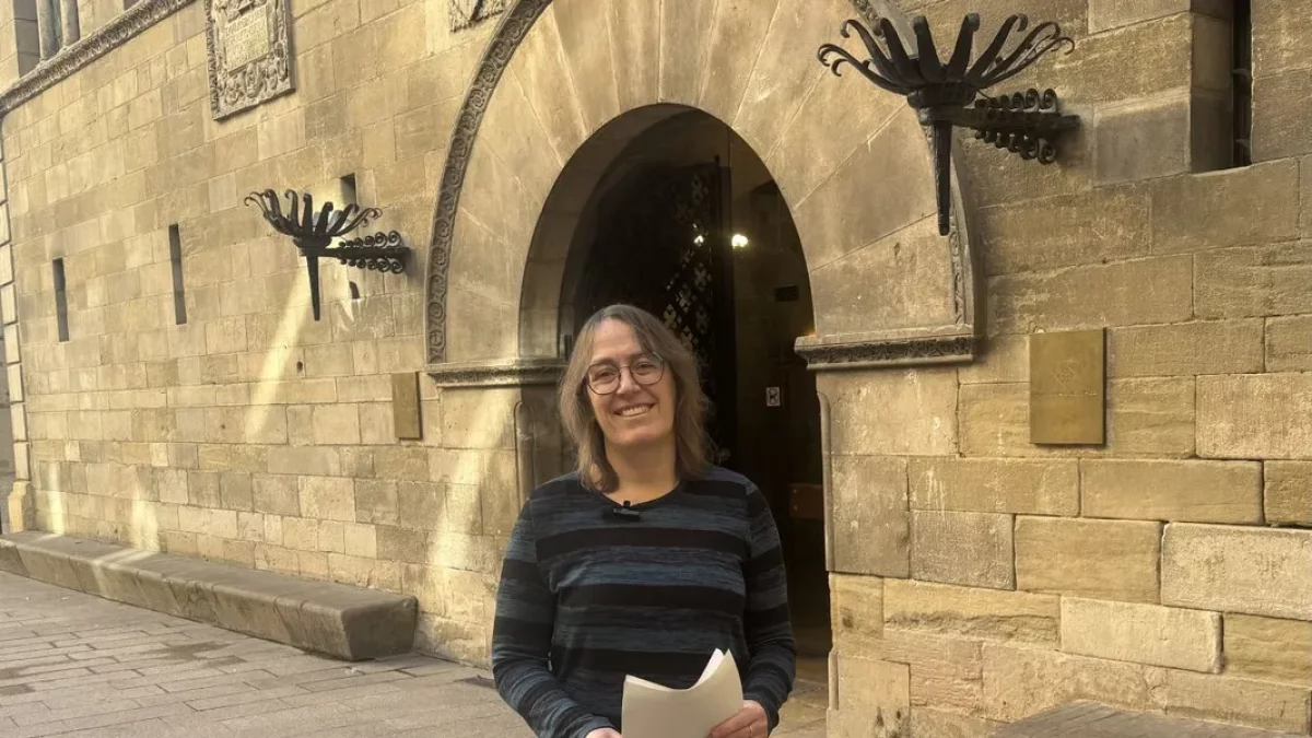 Bergés va explicar les seues propostes ahir davant de la Paeria. - MARC CARBONELL