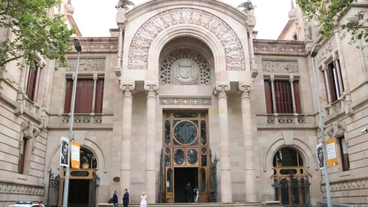 Imatge d’arxiu de la façana principal del TSJC a Barcelona. - ACN