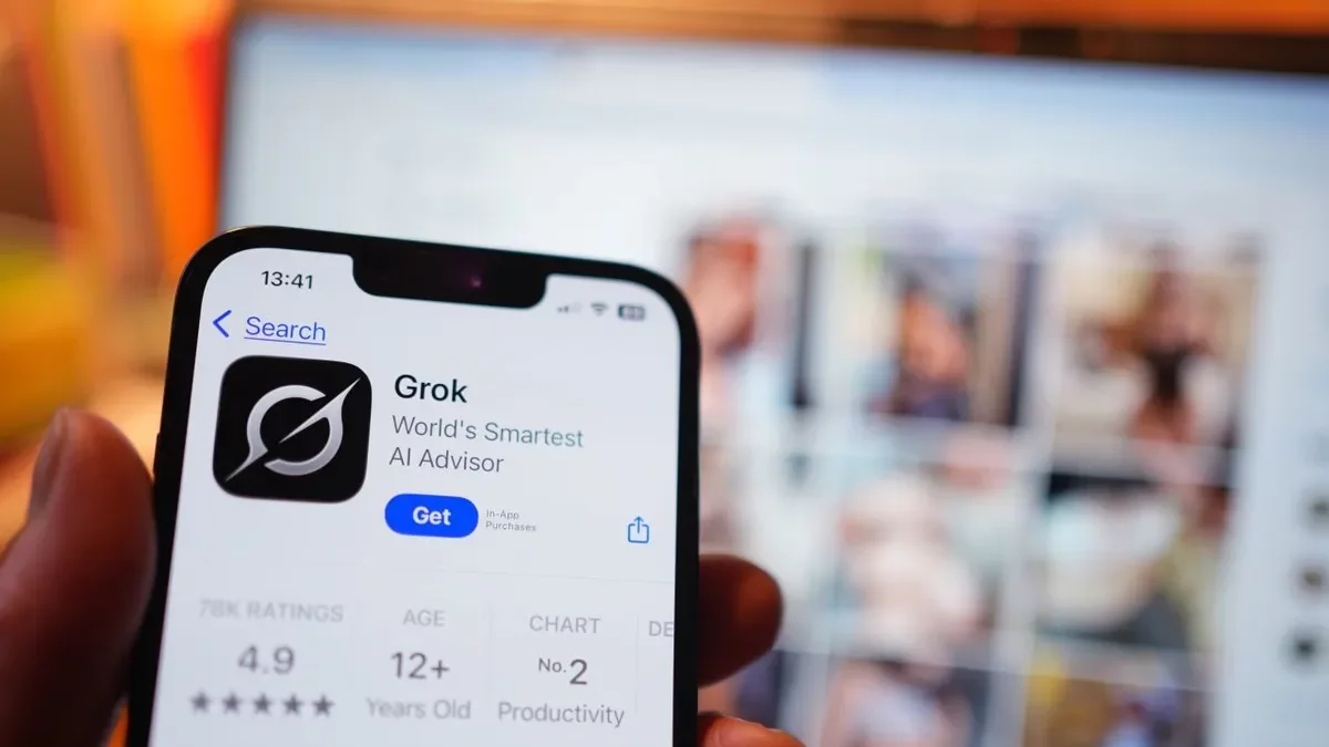 Grok és la IA de la xarxa social X, d’Elon Musk. - EUROPA PRESS