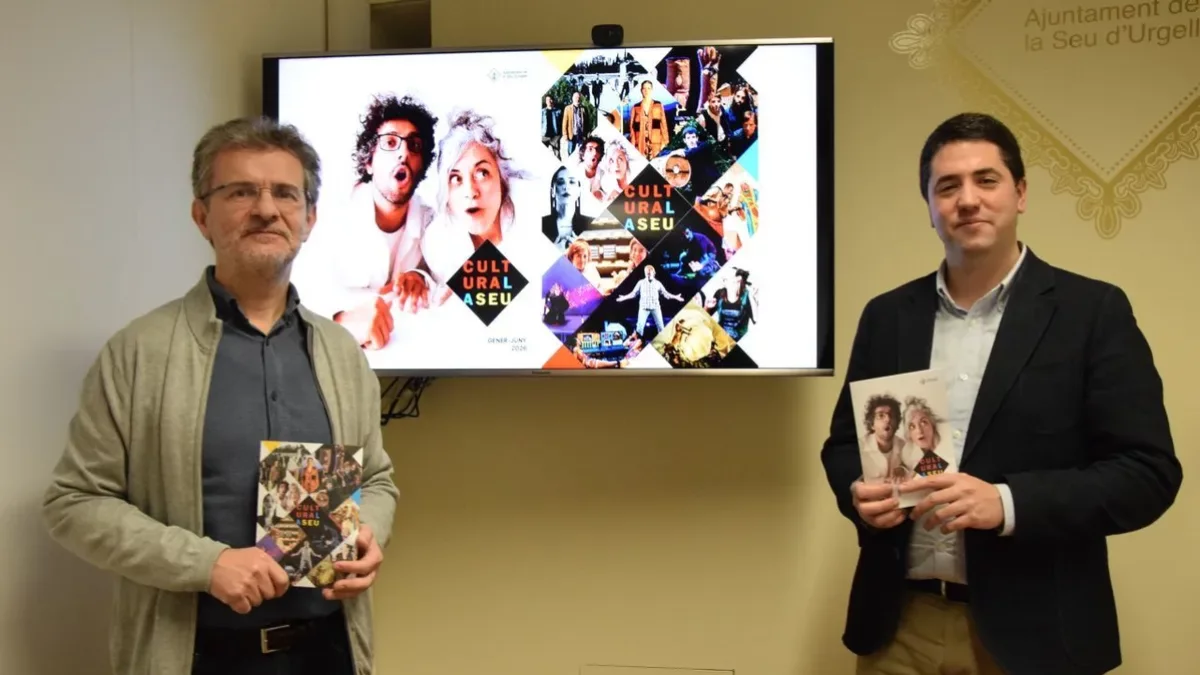 L’ajuntament va presentar ahir l’agenda cultural. - C.SANS