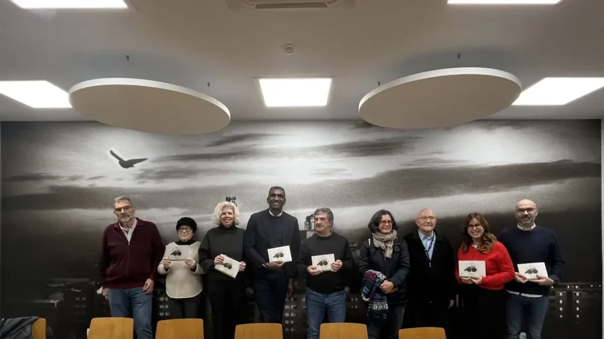 Presentació ahir de l’acte escolar que se celebrarà demà. - PAERIA