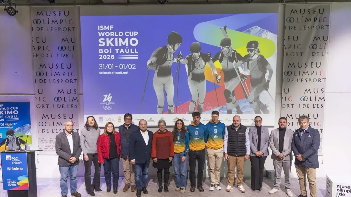 L’acte va servir també per presentar l’equip espanyol d’esquí de muntanya que disputarà els Jocs.