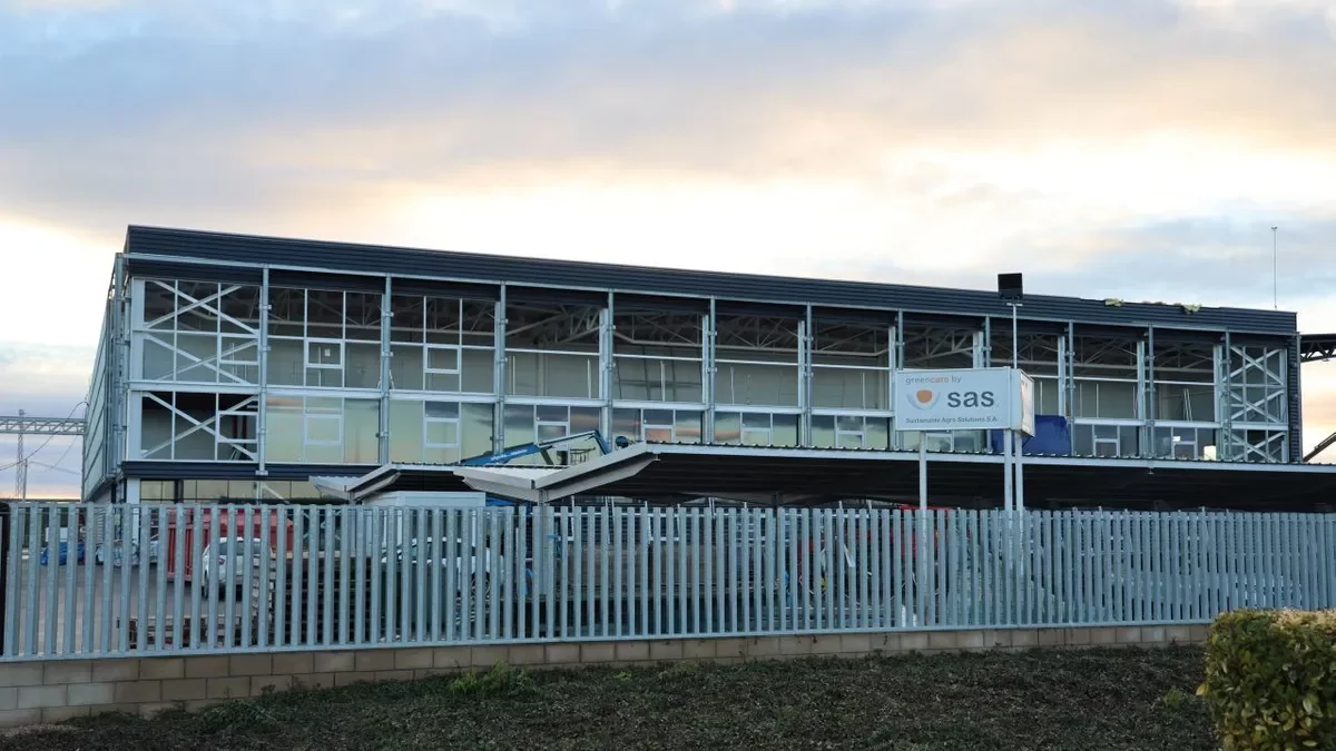 Les instal·lacions del grup SAS a Almacelles. - AMADO FORROLLA