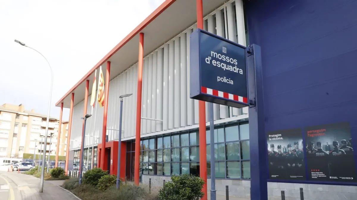 Vista de la comissaria dels Mossos d’Esquadra a Lleida. - SEGRE