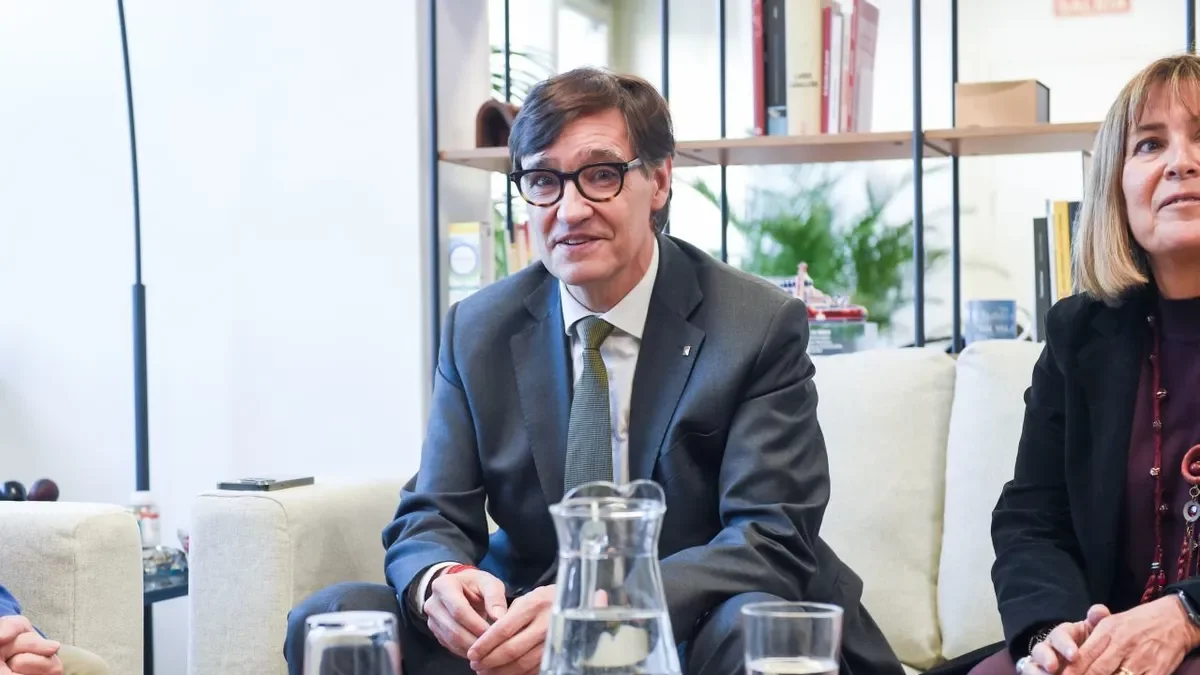 El president de la Generalitat, Salvador Illa, en una imatge d’arxiu. - EUROPA PRESS