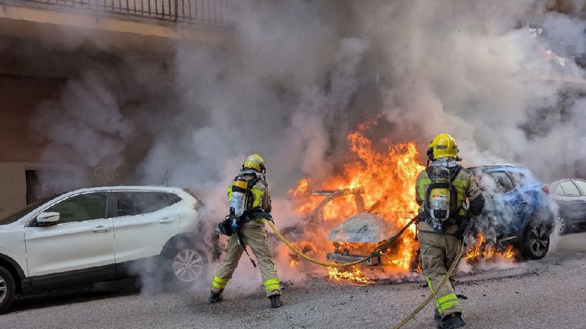 Incendi a Cronista Muntaner