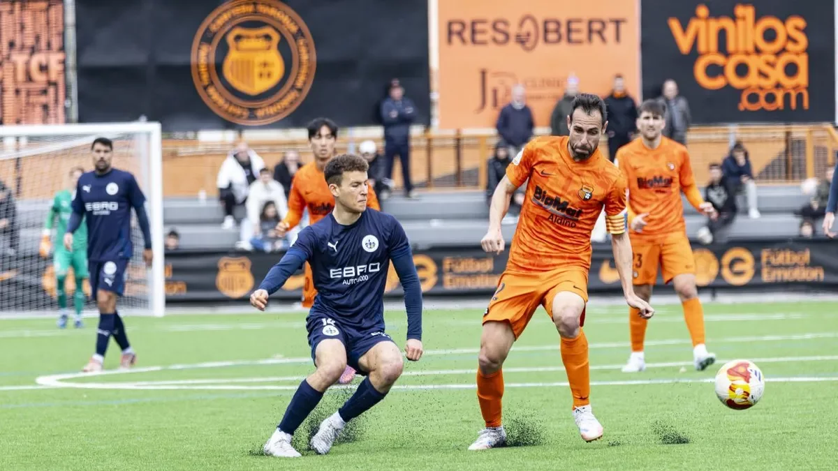 Nil Sauret volvió a tener minutos con el equipo tras un parón de dos meses. - INGRID SEGURA