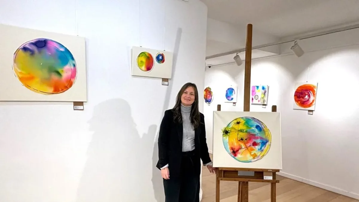 Exposició de pintura de l’artista lleidatana Montse Forns a l’Arnau - ICS